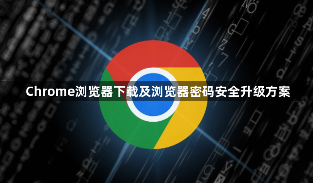Chrome浏览器下载及浏览器密码安全升级方案1