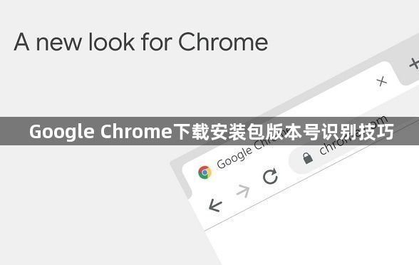 Google Chrome下载安装包版本号识别技巧1