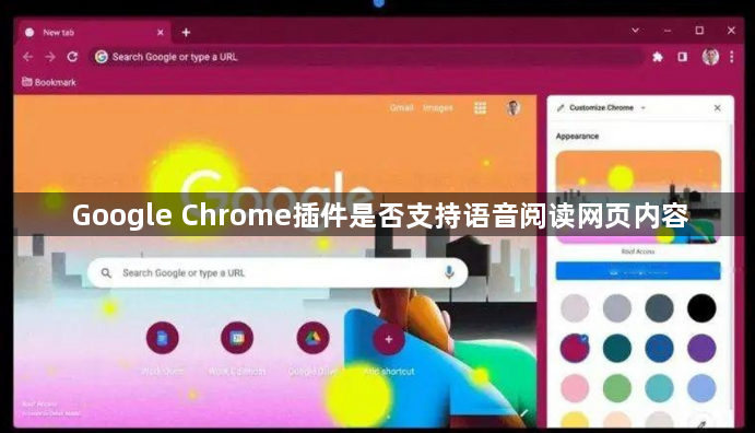 Google Chrome插件是否支持语音阅读网页内容1