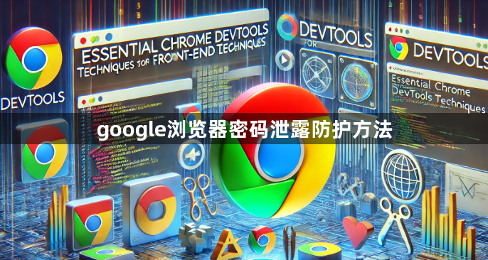 google浏览器密码泄露防护方法1