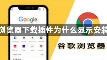 谷歌浏览器下载插件为什么显示安装失败1