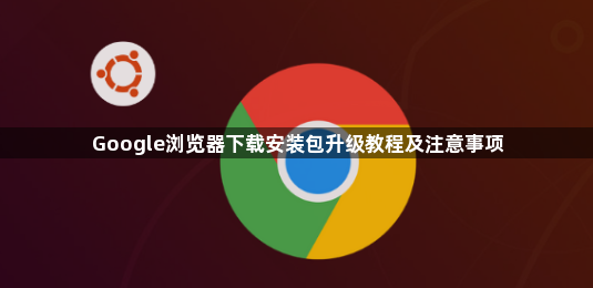 Google浏览器下载安装包升级教程及注意事项1