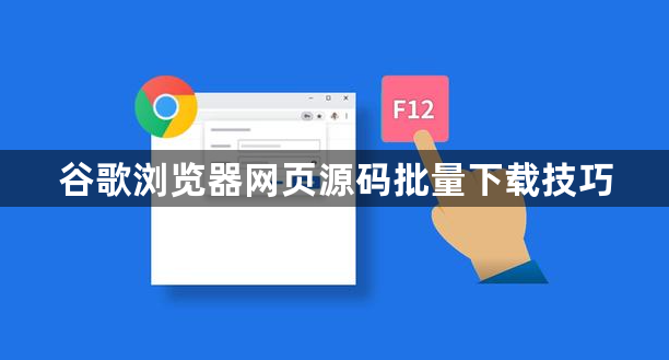 谷歌浏览器网页源码批量下载技巧1