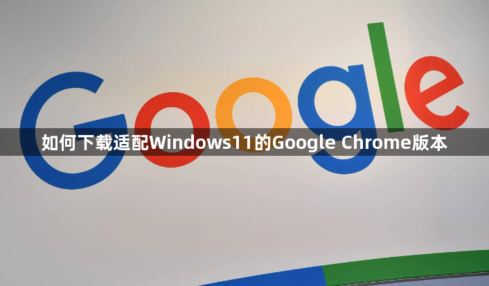如何下载适配Windows11的Google Chrome版本1