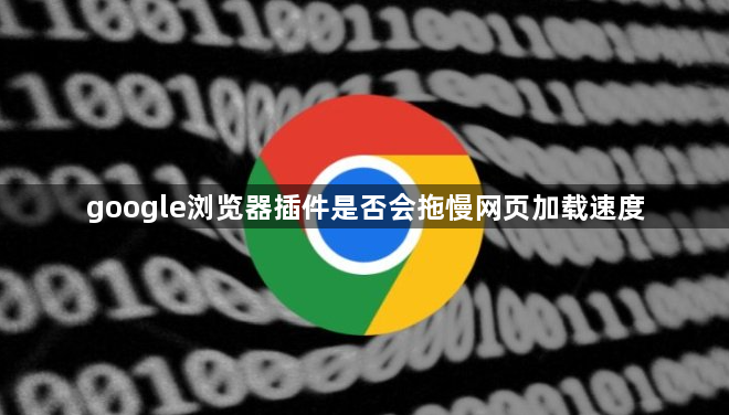 google浏览器插件是否会拖慢网页加载速度1