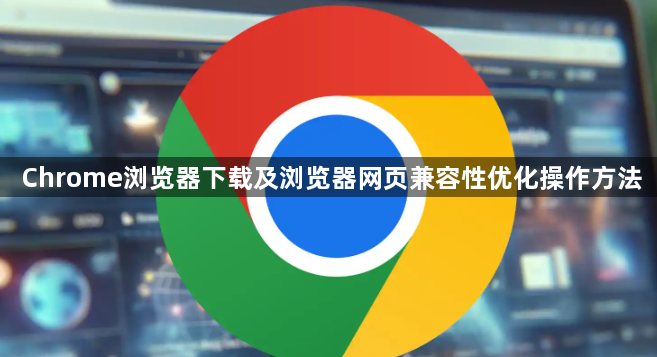 Chrome浏览器下载及浏览器网页兼容性优化操作方法1