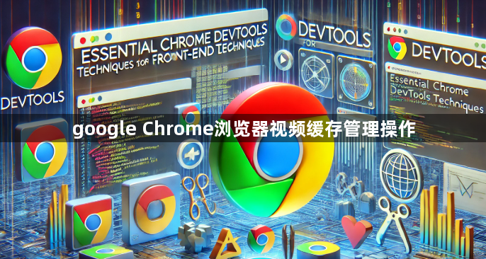 google Chrome浏览器视频缓存管理操作1