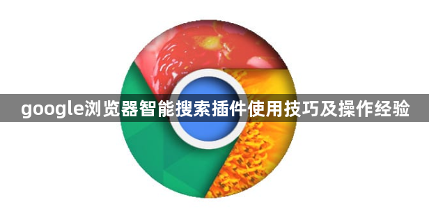 google浏览器智能搜索插件使用技巧及操作经验1