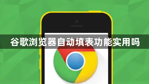 谷歌浏览器自动填表功能实用吗1