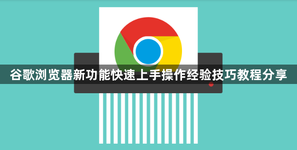 谷歌浏览器新功能快速上手操作经验技巧教程分享1