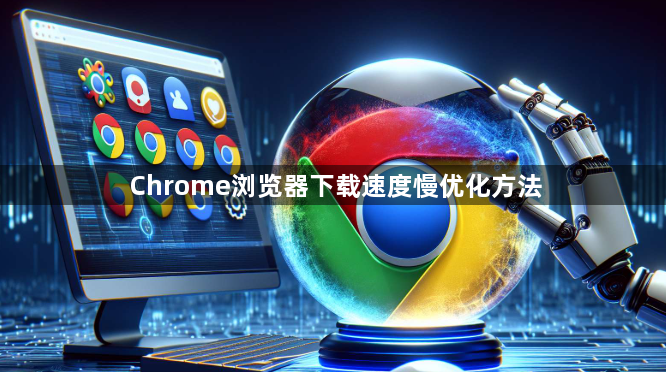 Chrome浏览器下载速度慢优化方法1