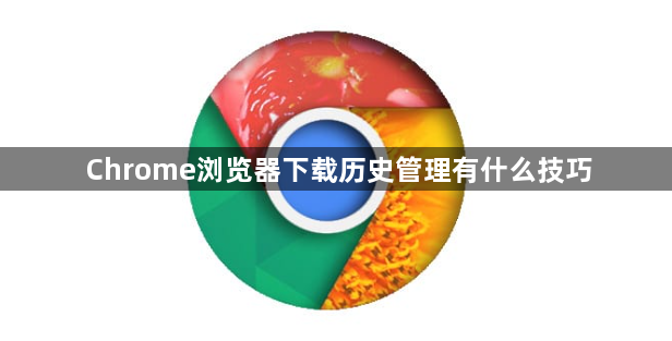 Chrome浏览器下载历史管理有什么技巧1