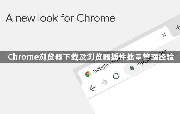 Chrome浏览器下载及浏览器插件批量管理经验1