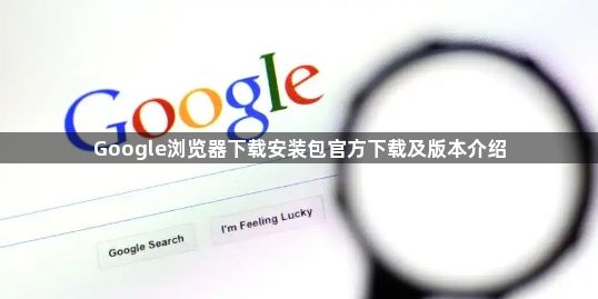 Google浏览器下载安装包官方下载及版本介绍1