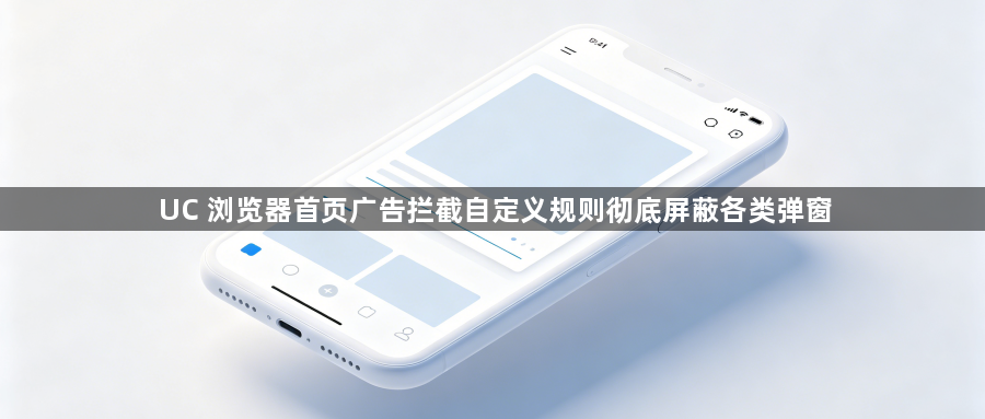 UC 浏览器首页广告拦截自定义规则彻底屏蔽各类弹窗1