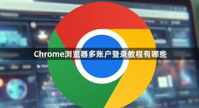 Chrome浏览器多账户登录教程有哪些1