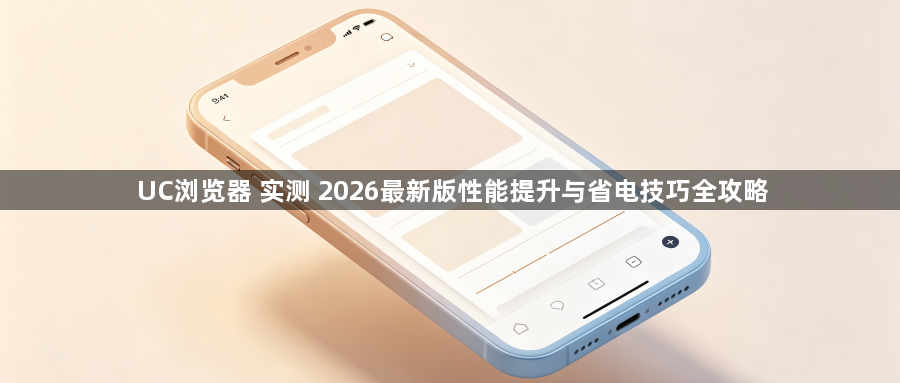 UC浏览器 实测 2026最新版性能提升与省电技巧全攻略1