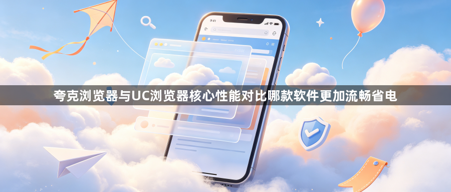 夸克浏览器与UC浏览器核心性能对比哪款软件更加流畅省电1