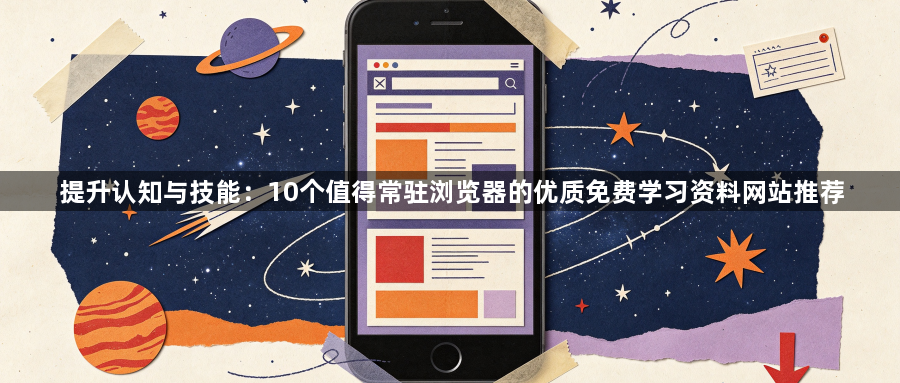 提升认知与技能:10个值得常驻浏览器的优质免费学习资料网站推荐1