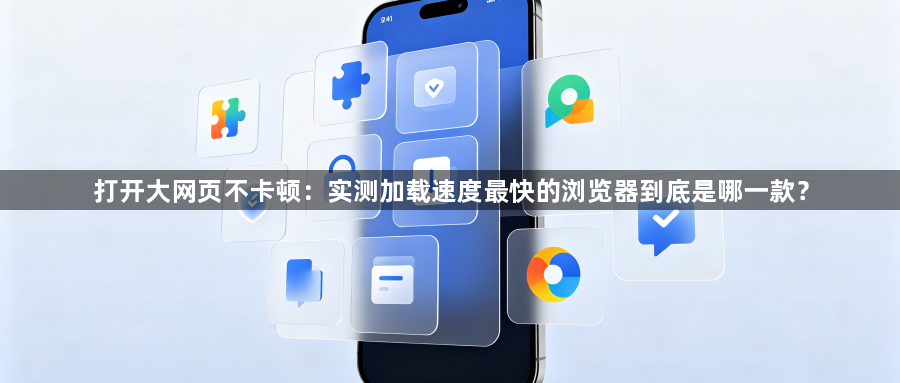 打开大网页不卡顿：实测加载速度最快的浏览器到底是哪一款？1