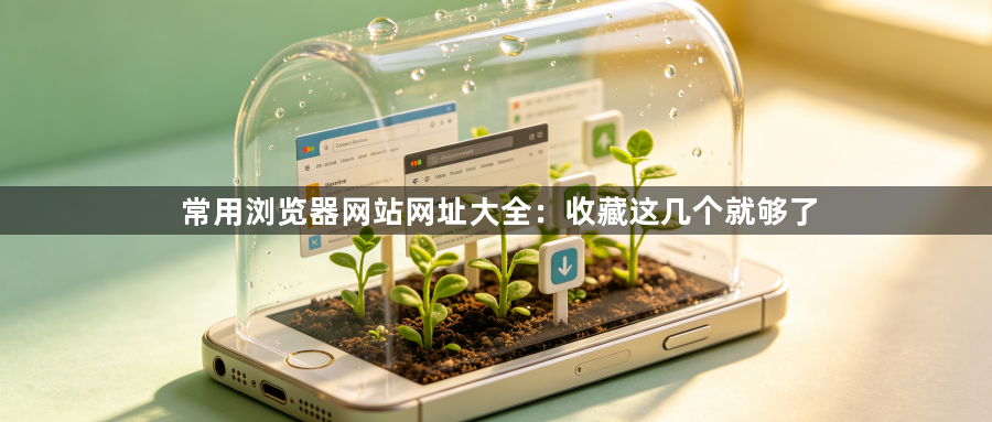 常用浏览器网站网址大全：收藏这几个就够了1