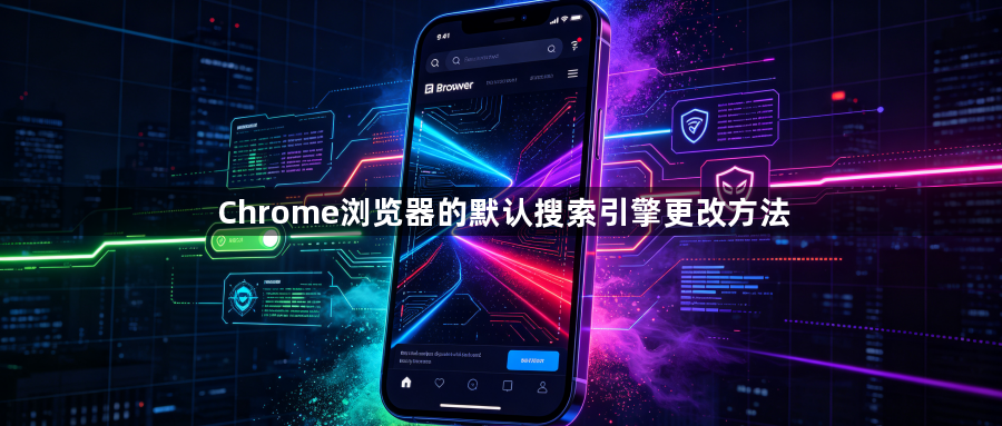 Chrome浏览器的默认搜索引擎更改方法1
