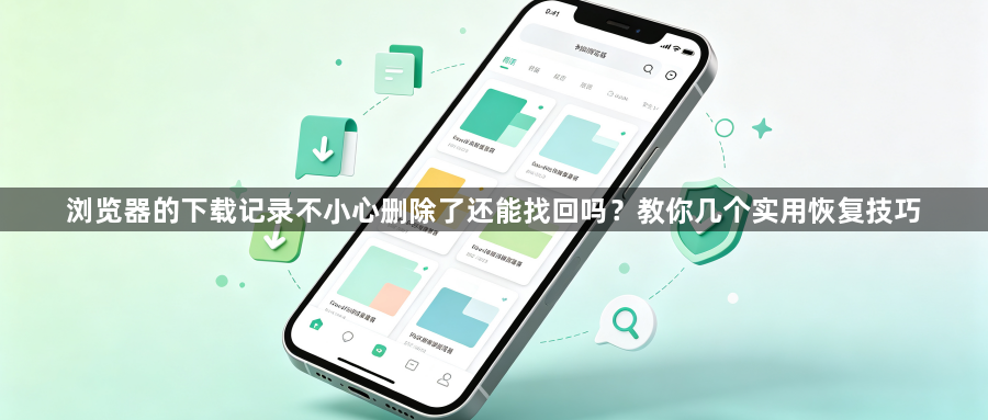 浏览器的下载记录不小心删除了还能找回吗？教你几个实用恢复技巧1