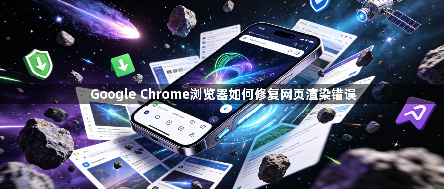 Google Chrome浏览器如何修复网页渲染错误1