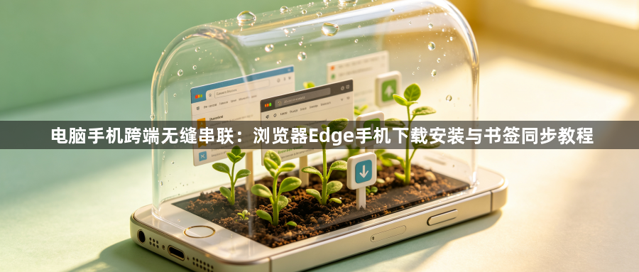 电脑手机跨端无缝串联：浏览器Edge手机下载安装与书签同步教程1