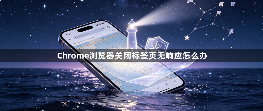 Chrome浏览器关闭标签页无响应怎么办1