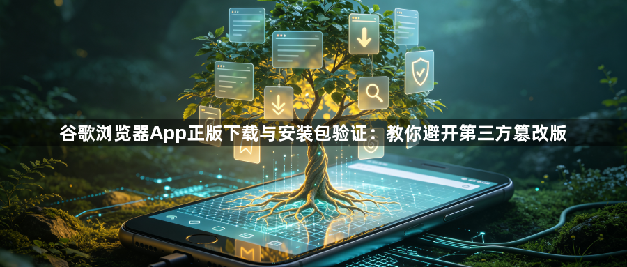 谷歌浏览器App正版下载与安装包验证：教你避开第三方篡改版1