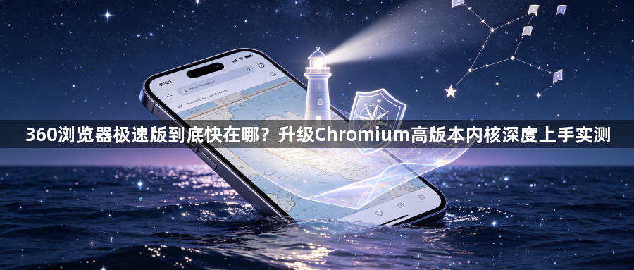 360浏览器极速版到底快在哪？升级Chromium高版本内核深度上手实测1