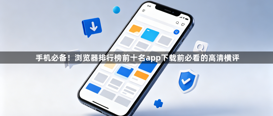 手机必备！浏览器排行榜前十名app下载前必看的高清横评1