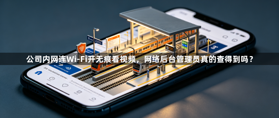 公司内网连Wi-Fi开无痕看视频，网络后台管理员真的查得到吗？1