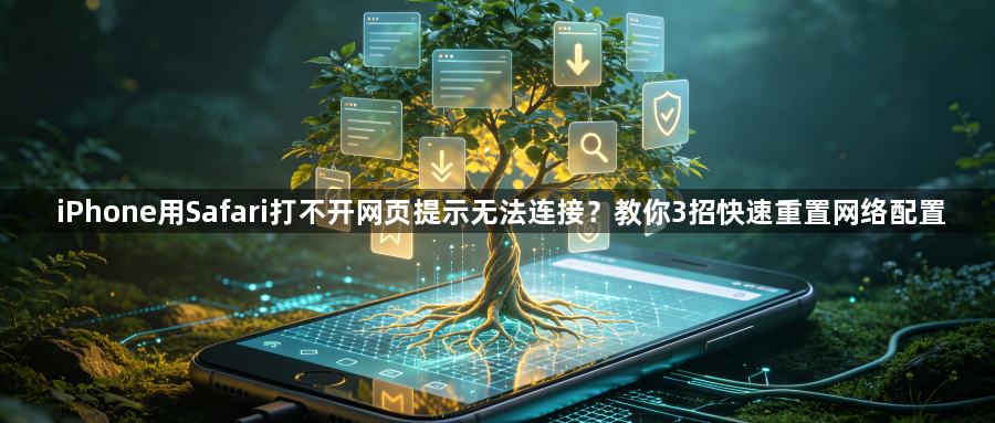iPhone用Safari打不开网页提示无法连接?教你3招快速重置网络配置1