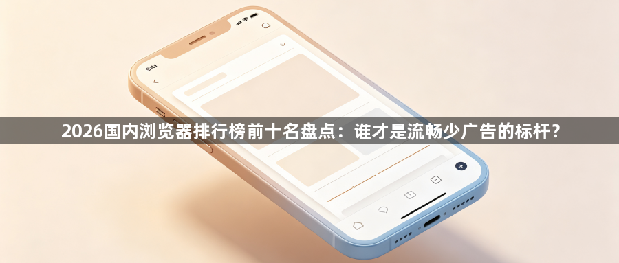 2026国内浏览器排行榜前十名盘点：谁才是流畅少广告的标杆？1