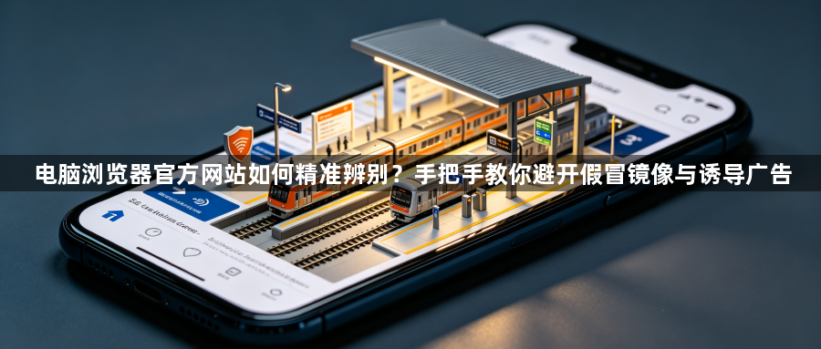 电脑浏览器官方网站如何精准辨别？手把手教你避开假冒镜像与诱导广告1