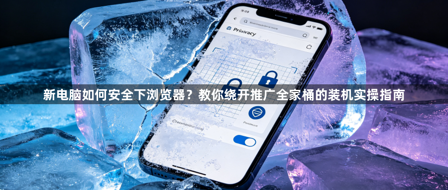 新电脑如何安全下浏览器？教你绕开推广全家桶的装机实操指南1