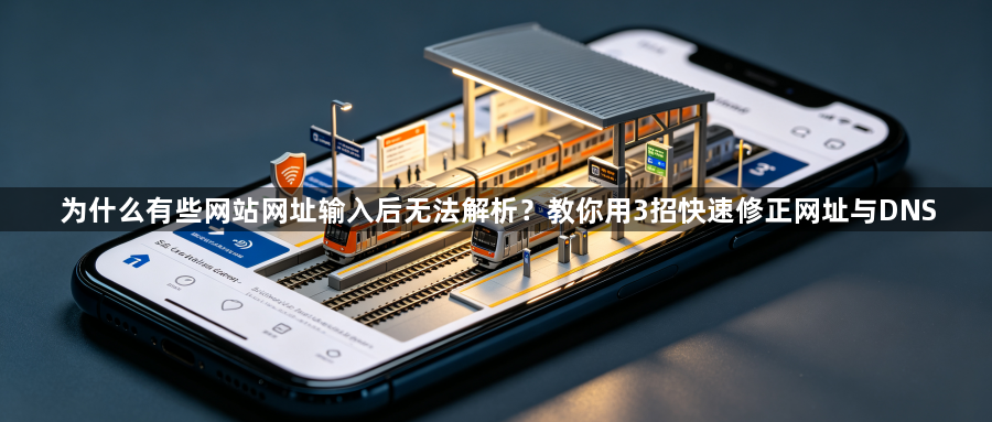 为什么有些网站网址输入后无法解析？教你用3招快速修正网址与DNS1